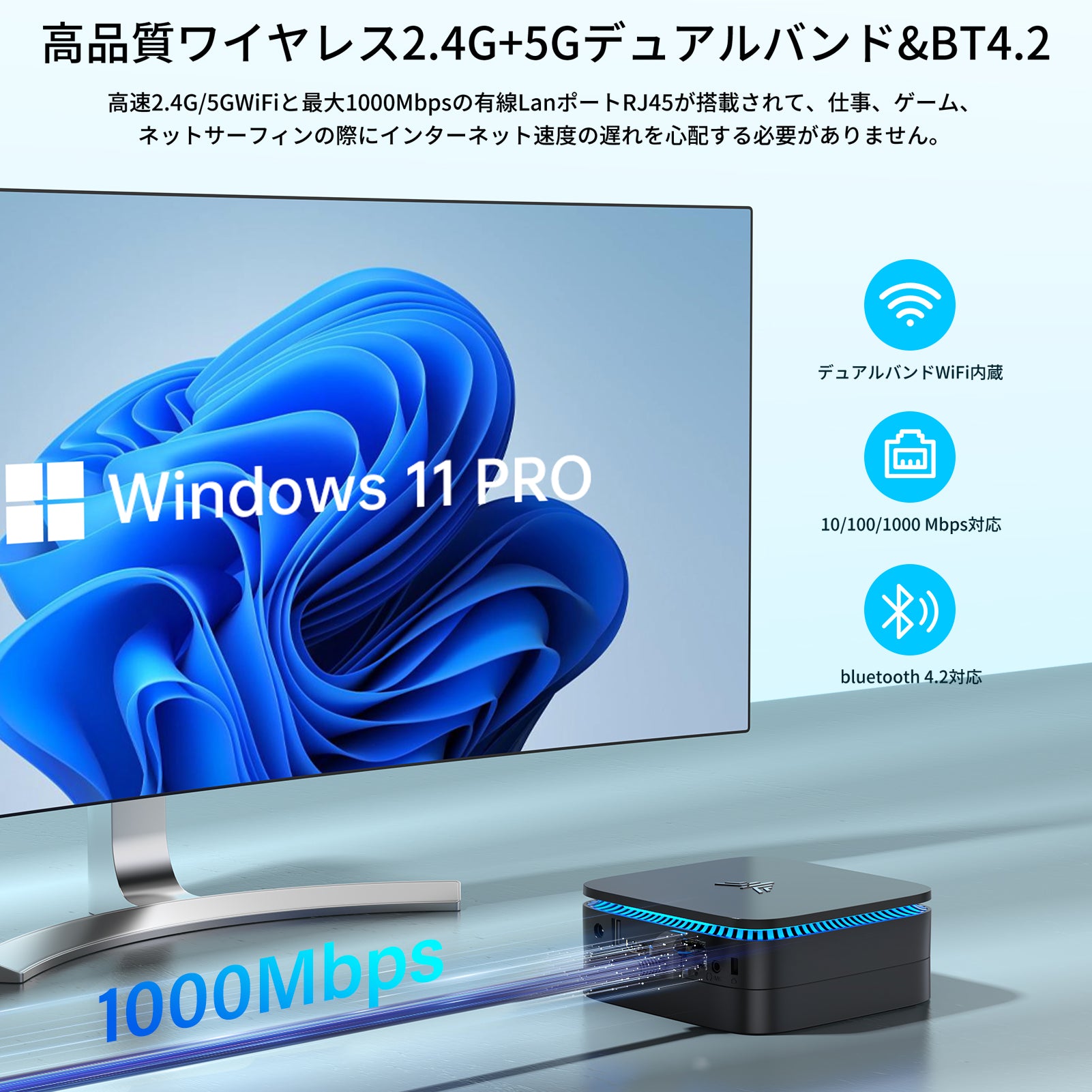 【業界初のN97シリーズ登場！】ミニPC 最新第12世代 Intel N97