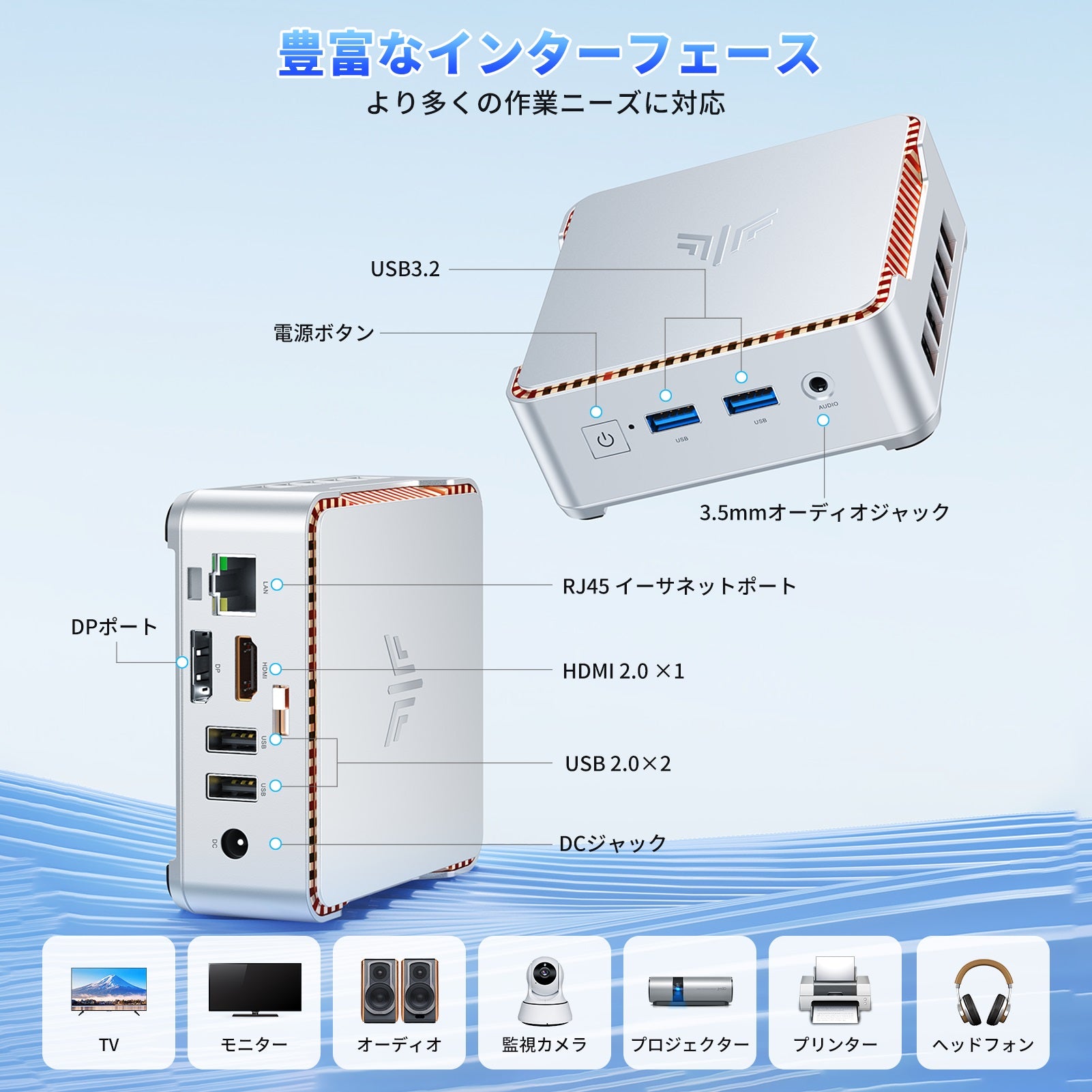 2025最新 超小型ミニpc n97 ミニパソコン mini pc 静音 Windows11Pro  8GB DDR4 256GB SSD 容量拡大可能  Intel n97 4C4T バースト周波数3.6GHz  小型pc HDMI+DP 2画面出力 小型パソコン超軽量 省スペースpc