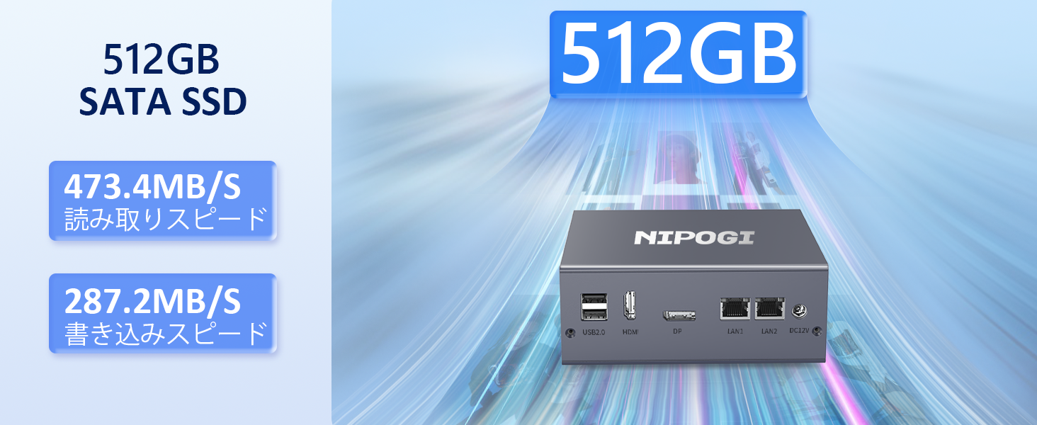 ミニPC Intel Alder Lake N95 16GB DDR4 512GBSSD – NiPoGi JP ミニPC Intel Alder Lake N95 16GB DDR4 512GBSSD – NiPoGi JP